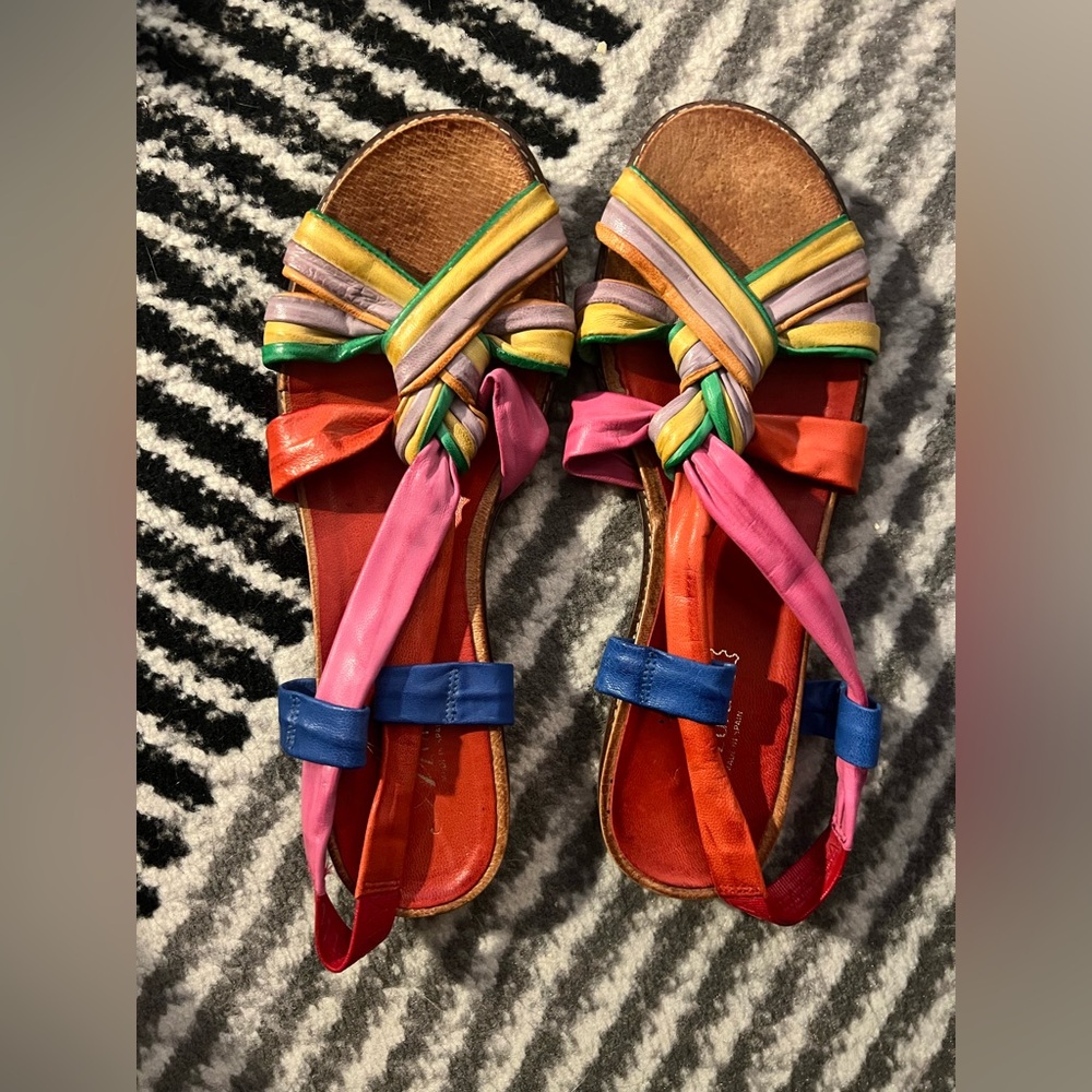 Colorful Strappy Sandals